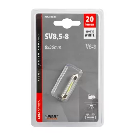 Lampa SMD Szofita Led 12V 8x36 mm - SV8,5-8 - 1 db