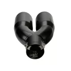 Lampa TS-73, Kipufogócső - Fekete - O 37-60 mm