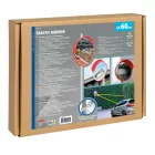 Lampa Közlekedési tükör, 230°-os domború, széles látószögű biztonsági tükör - O 60 cm