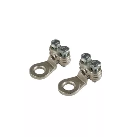   Lampa 2 darabos tápkábel-csatlakozó készlet, lemezes kábelrögzítéssel - 16 mm2, 8 mm-es furat