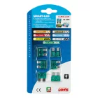 Lampa, Biztosíték, Késes, Ledes, 30A, Szett