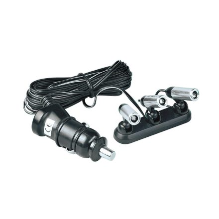 Lampa Tripla Dash-Lites 24V - Zöld Belsővilágítás