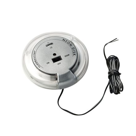 Lampa Neon-Disk 24V - Zöld