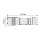 Lampa Traveller, alumínium zseblámpa, 0,5W Smd Led