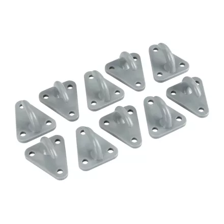 Lampa 10db-os műanyag kampó szett