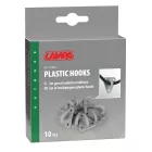 Lampa 10db-os műanyag kampó szett