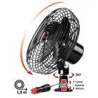 Lampa, Premium Heavy Duty, - 24V Ventilátor, Fém rács, 15cm lapát