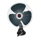 Lampa, Króm, Oszcilláló Ventilátor, 24V, 15cm