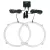 Lampa NR-25 - Neon Gyűrű Hangszóróhoz - 25cm - Lila - 12V