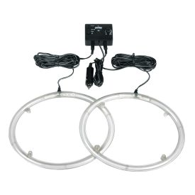   Lampa NR1523 - Neon Ovál Gyűrű Hangszóróhoz - 15x23 - Kék - 12V