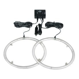   Lampa NR1523 - Neon Ovál Gyűrű Hangszóróhoz - 15x23 - Lila - 12V