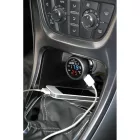 Lampa Akkuteszter 12/24, Smart Hőmérővel, USB Töltő 2,1A
