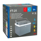 Lampa FT-25, hordozható termoelektromos hűtő és melegítő 25 literes, 12V+220V