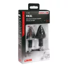 Lampa, Motoros Index, Focal, HY21W, Pár, Karbon