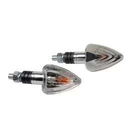 Lampa, Motoros index, Focal, HY21W, Pár, Króm