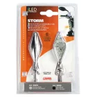 Lampa, Motoros Index, Storm, LED, Pár, Króm