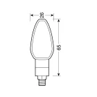 Lampa, Motoros Index, Tuareg, LED, Pár, Fekete