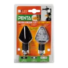 Lampa, Motoros Index, Penta, LED, Pár, Fekete
