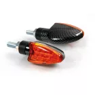 Lampa, Motoros Index, Arrow, LED, Pár, Karbon