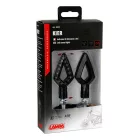 Lampa, Motoros Index, Kier, LED, Pár, Fekete