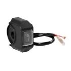 Lampa, Kapcsoló Kerékpár és Motor Kormányra, Vízálló, 12V 6A