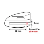 Lampa "Jaw-XL" Tárcsafékzár – 10 mm