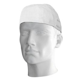 Lampa Motorkerékpáros pamut sapka bukósisakhoz – fehér