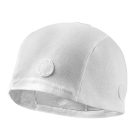 Lampa Motorkerékpáros pamut sapka bukósisakhoz – fehér