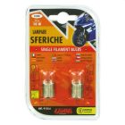 Lampa Cseresznye Izzó Motorkerékpárhoz Párban - 12V - R10W - BA15s