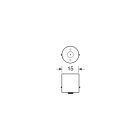 Lampa Cseresznye Izzó Motorkerékpárhoz Párban - 12V - R10W - BA15s