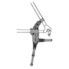Lampa, Kerékpár Kitámasztó, 24-28 cm