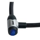 Lampa, motoros kábelzár, lakat 15 mm / 80 cm