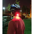 Lampa Led Lámpa Kerékpáros Sisakhoz