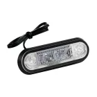 Lampa, Ledes Világítás 9-32V Sárga Sülyesztett