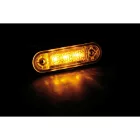 Lampa, Ledes Világítás 9-32V Sárga Sülyesztett