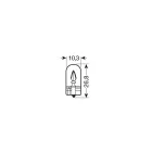 Lampa Halogén Izzó 24V 5W W5W DB-OS