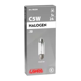Lampa, 5W Szoffita Izzó Darabos, 24W 5W 11x35mm, sv8,5-8