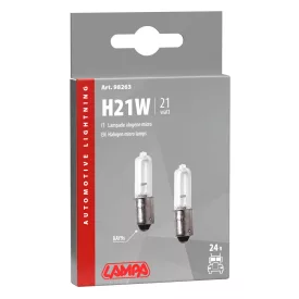 Lampa, IZZÓ 24V 21W MIKRÓ HALOGÉN BAY9S PÁRBAN