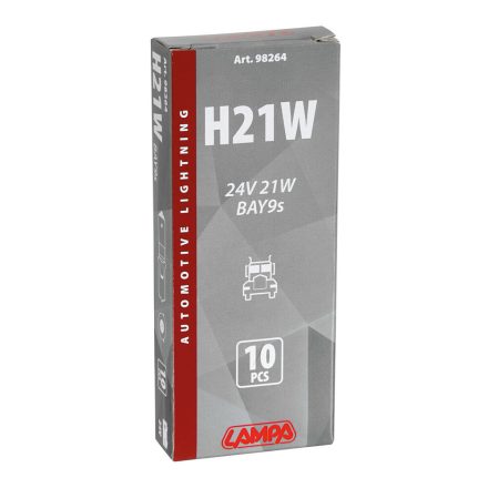 Lampa, IZZÓ 24V 21W MIKRÓ HALOGÉN BAY9S DARABOS