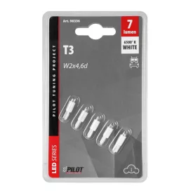 Lampa, IZZÓ 24 V T3 LED FEHÉR