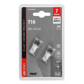Lampa, IZZÓ 24 V LED FEHÉR T-10 PÁR