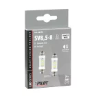 Lampa 4 ledes Sofita izzó, 24V, Fehér, SV8,5-8