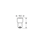 Lampa, 24V BA15S (P21W) IZZÓ