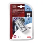 Lampa, F-11 Led Lámpa Fehér, 24V 70x35mm