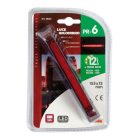 Lampa, Külső Világítás,12 LED, 24V, Piros, PR6,155X12mm