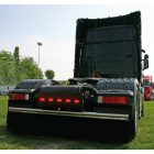 Lampa, PR-7, Külső Világítás, 24V, 4Ledes Piros 95X30MM