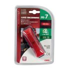 Lampa, PR-7, Külső Világítás, 24V, 4Ledes Piros 95X30MM