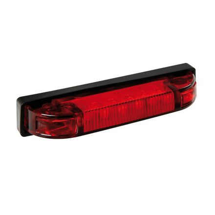 Lampa, PR5 Led Világítás Piros, 24V 100x12mm