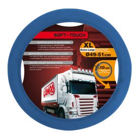 Lampa Soft Touch Kormányvédő - Kék, XL 49-51cm