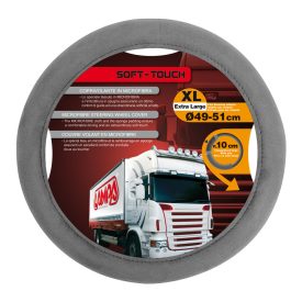 Lampa Soft Touch Kormányvédő - Szürke, XL 49-51cm